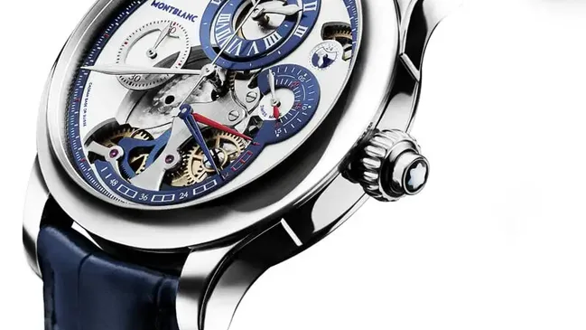 Der Villeret 1858 Régulateur Nautique Chronographe von Montblanc