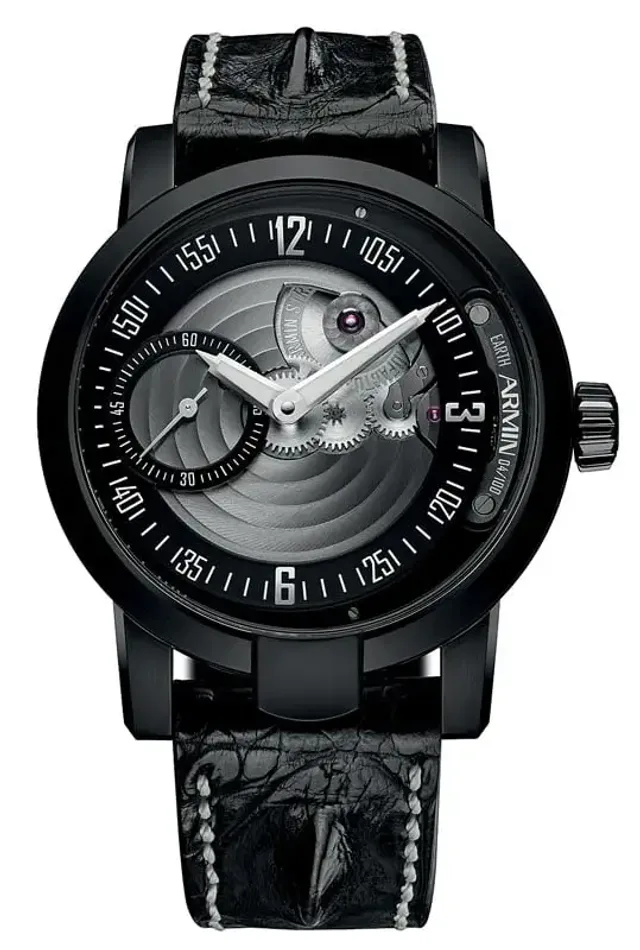 Mit überarbeitetem Kaliber: die Armin Manual Earth von Armin Strom