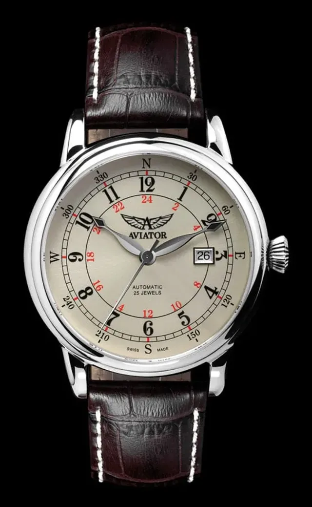 Jetzt Swiss made: das Uhrenmodell Douglas von Aviator