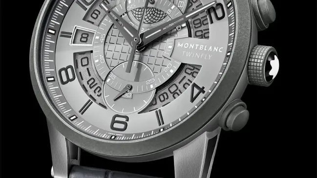 Ganz in Grau: der TimeWalker Chronograph TwinFly GreyTech von Montblanc