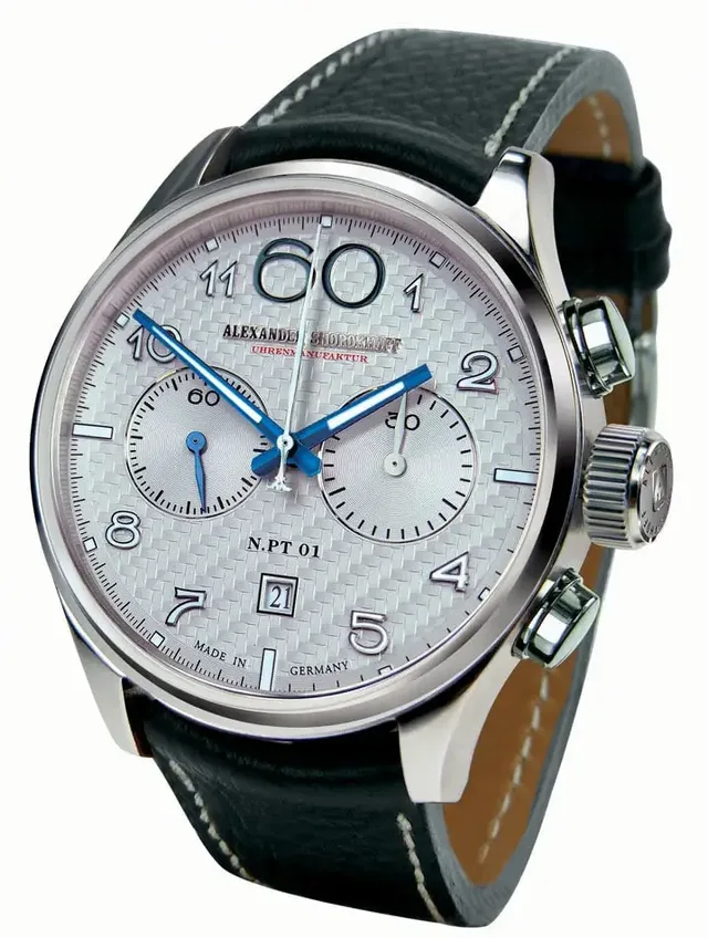 Der Chronograph Avantgarde New Portuguese von Alexander Shorokhoff