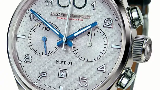 Der Chronograph Avantgarde New Portuguese von Alexander Shorokhoff