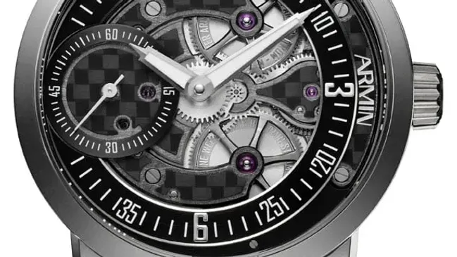 Tief blicken lässt die Armin Racing Carbon von Armin Strom