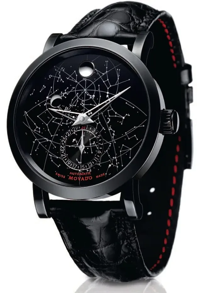 Sternenuhr von Movado: die Red Label Skymap