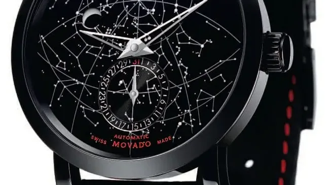 Sternenuhr von Movado: die Red Label Skymap