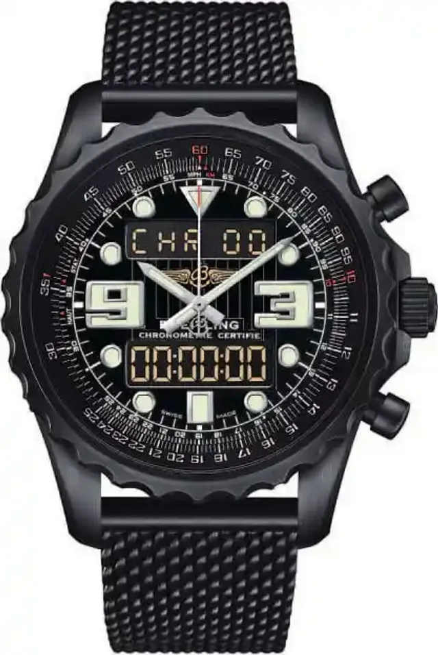 Die Chronospace Blacksteel stellt Breitling nur 1000-mal her
