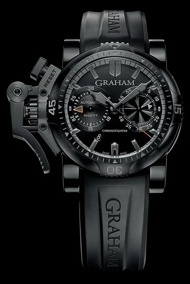 Der Chronofighter Oversize Diver von Graham taucht bis 330 Meter ab