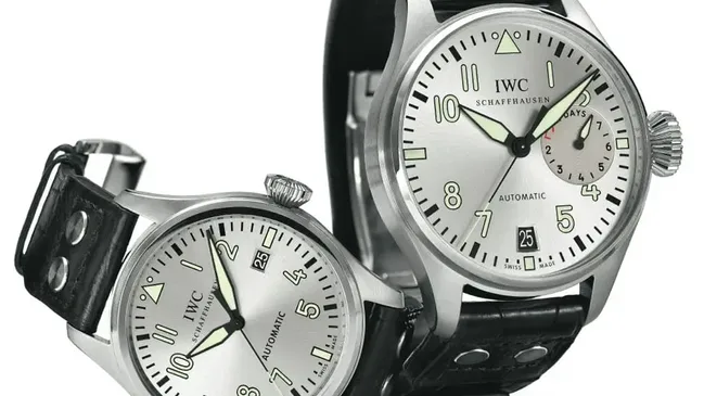 Fliegeruhren von IWC für Vater und Sohn