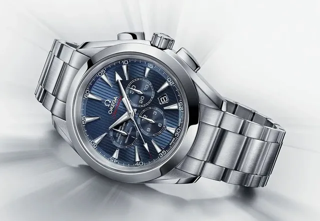 Der Seamaster Aqua Terra Co-Axial Chronograph „London 2012“ in Edelstahl