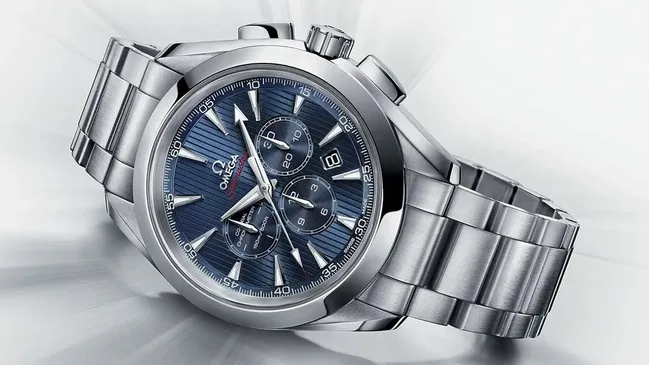 Der Seamaster Aqua Terra Co-Axial Chronograph „London 2012“ in Edelstahl