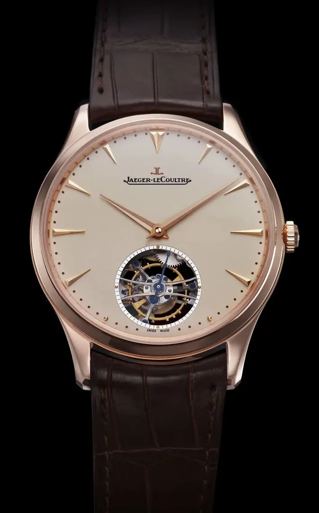 Flache Eleganz: die Master Ultra Thin Tourbillon von Jaeger-LeCoultre