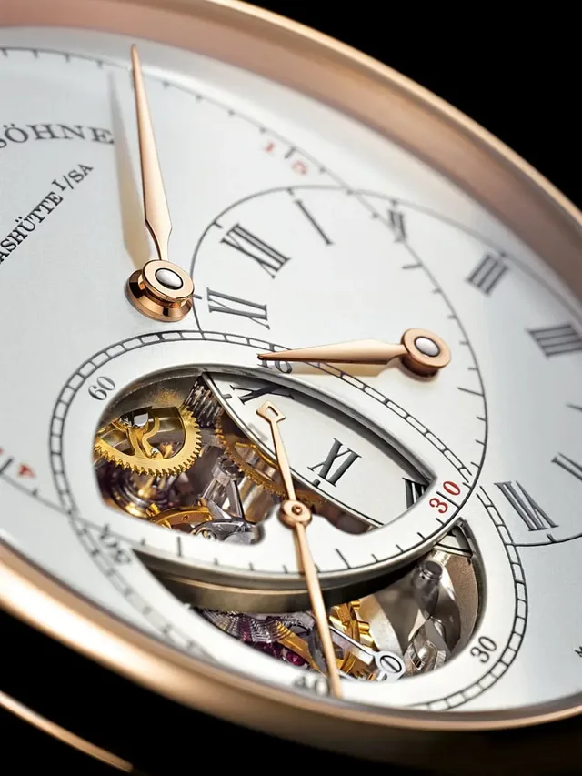 Lange Tourbillon Pour le Merite Detail