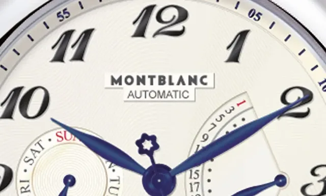 Montblanc Zifferblatt