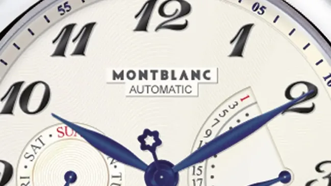 Montblanc Zifferblatt