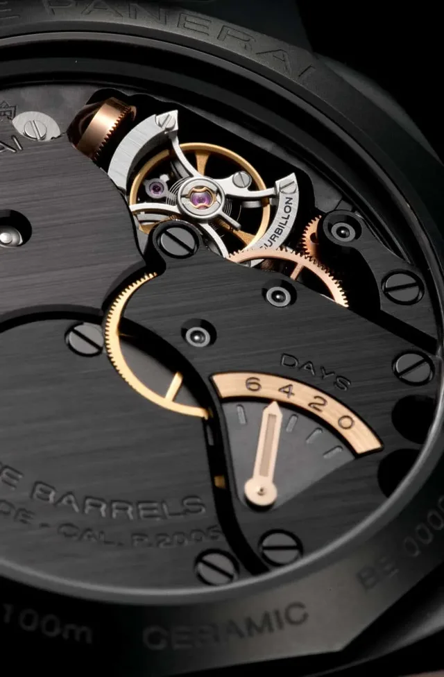 Panerai Luminor 1950 Tourbillon GMT Ceramica Detail