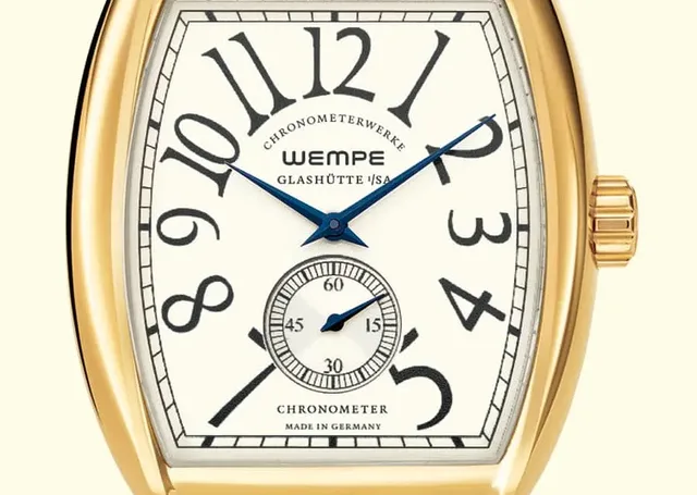 Die Wempe Chronometerwerke XL in Gold