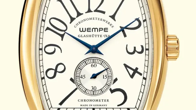 Die Wempe Chronometerwerke XL in Gold