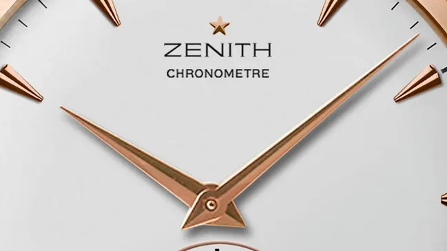Zenith Zifferblatt