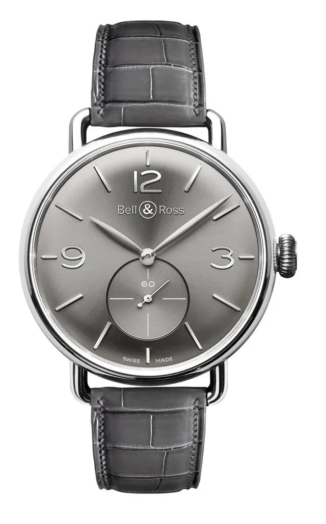 Bell & Ross Vintage WW1 Argentium Ruthenium Dial