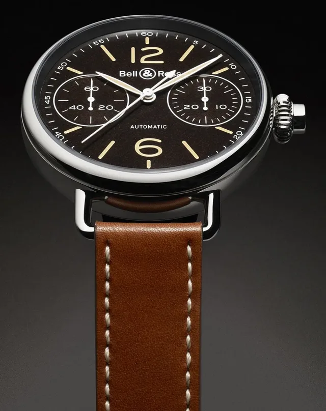 Der Vintage WW1 Chronographe Monopoussoir Heritage von Bell & Ross