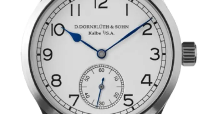 Die Quintus Klassik mit kleiner Sekunde hat auch eine Schwester mit Gangreserveanzeige: die Quintus Auf & Ab