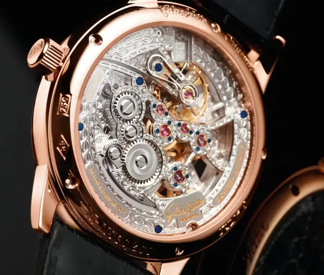 Glashütte Original Senator Mondphase Skelettierte Edition_back