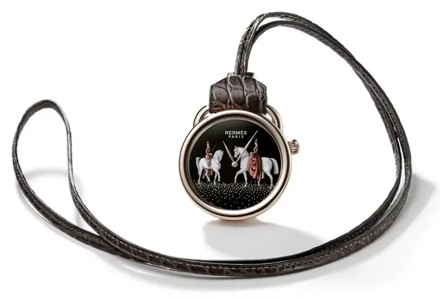 Taschenuhr von Hermès: die Arceau Pocket Amazones