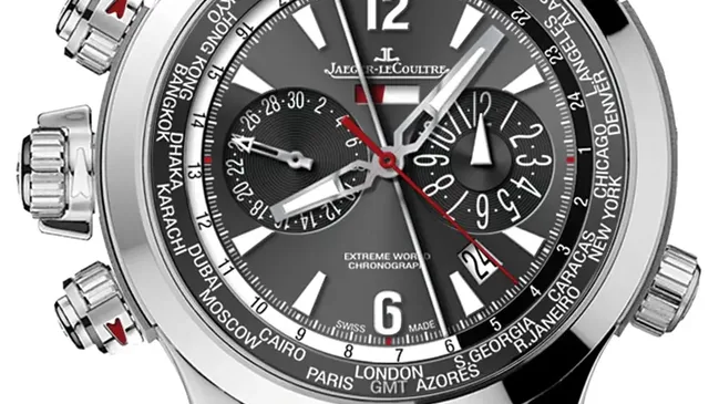 Jaeger-LeCoultre Mastercompressor Extreme World Chronograph Krone links