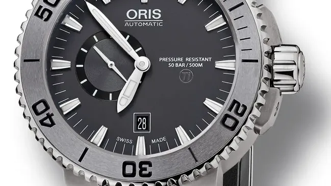 Taucheruhr von Oris: die Aquis Titan Small Second