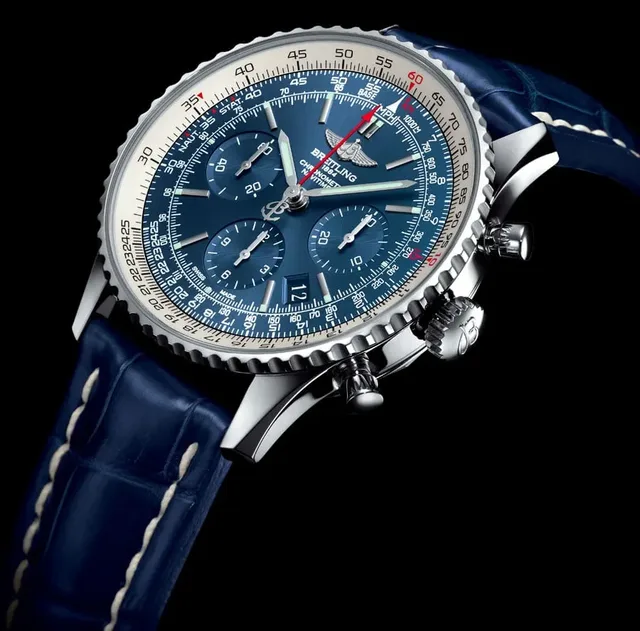 Limitiert auf 500 Stück: die Breitling Navitimer Blue Sky 60th Anniversary Limited Edition