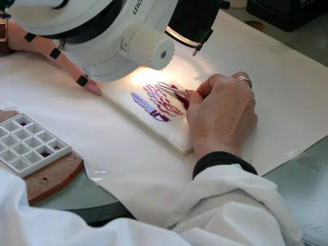 Lagersteine Kontrolle