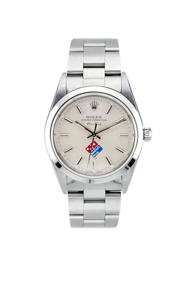 Air-King Modell von Rolex mit speziellem Logo-Aufdruck von Domino's Pizza