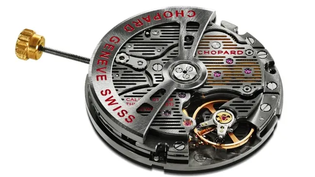 Das Chopard-Kaliber 01.01-M treibt die Superfast Automatic an.