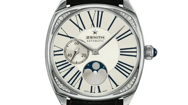 Gewölbtes Saphirglas unterstreicht die Kissenform des Star-Gehäuses.