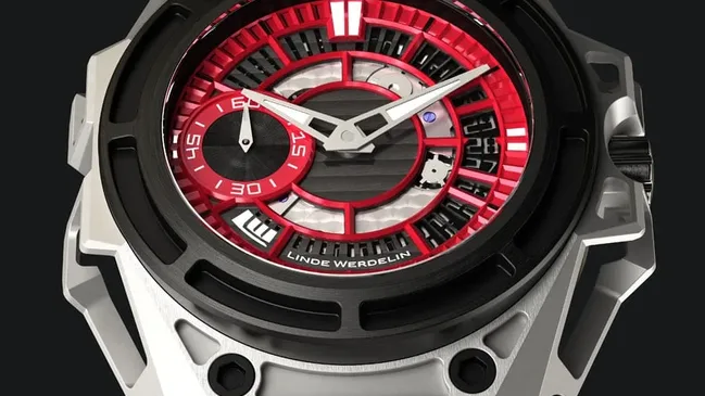 Linde Werdelin Spidolite II Titanium Red