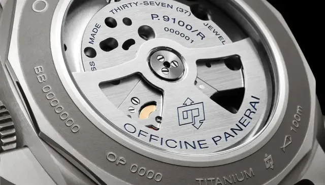 Panerai Luminor 1950 Regatta 3 Days Chrono Flyback Titanio back