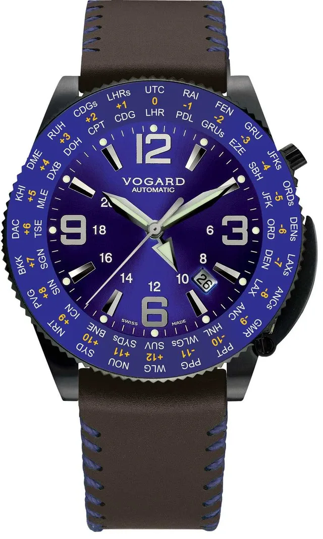 Vogard hat sein Patent des Weltzeituhren-Mechanismus exklusiv an IWC verkauft.