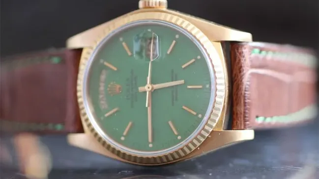 Rolex Day Date Referenz 18038 Seitenansicht