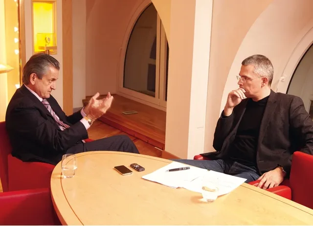 Stephen Urquhart und Ruediger Bucher