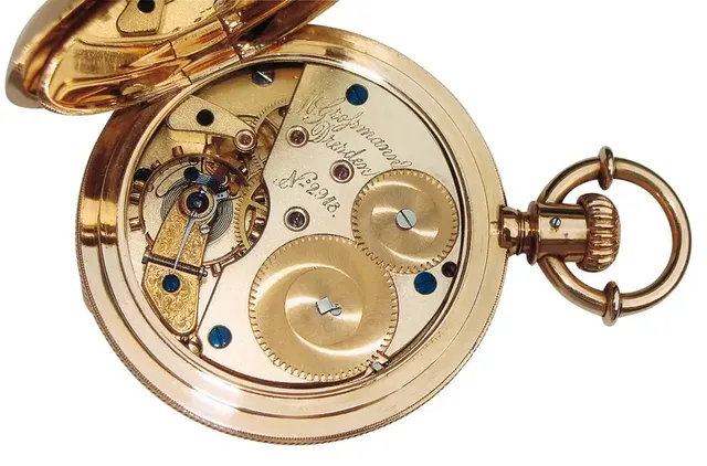 Taschenuhr Moritz Grossmann von 1870