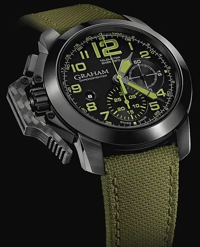 Graham Chronofighter Oversize Amazonia Green
