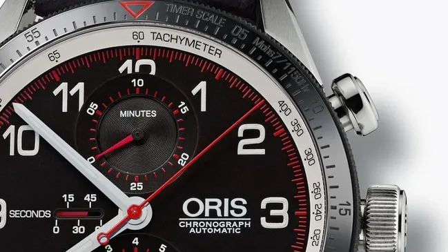 Oris Calobra Limited Edition Detail