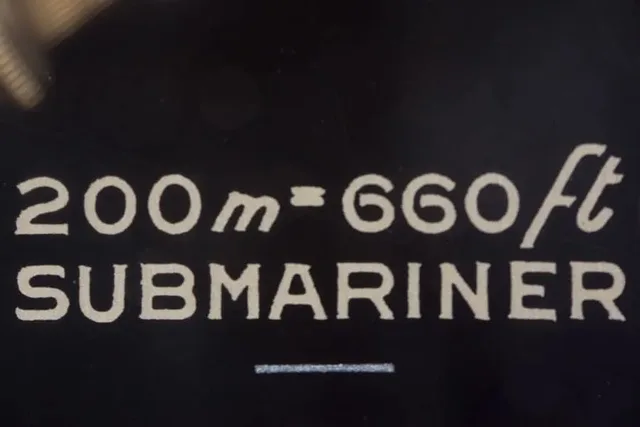 Rolex Submariner Referenz 5513 Detail