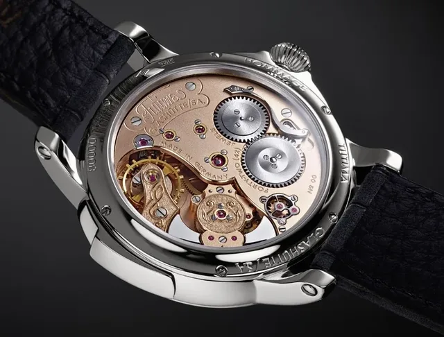 Tutima Minutenrepetition Platin back