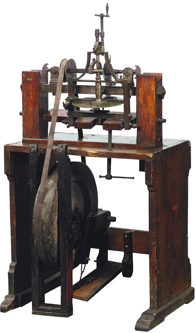 Zahnstuhl zum Verzahnen der Raeder