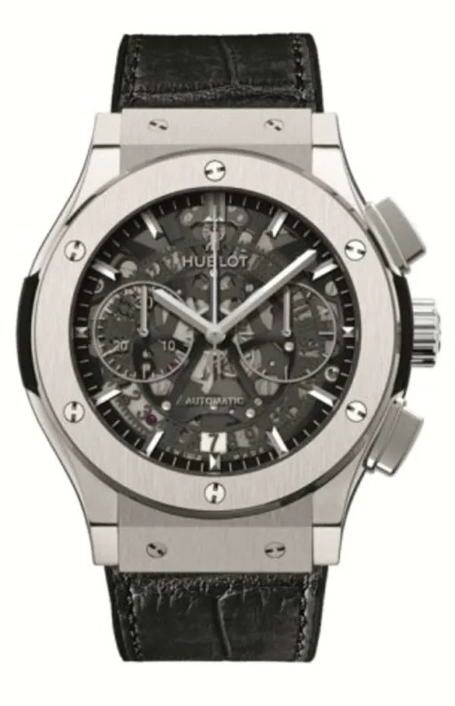 Hublot: Classic Fusion Aero Chronograph-Titanium