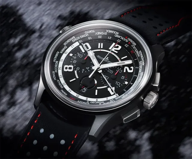 Jaeger-LeCoultre: Amvox5 World Chronograph Cermet