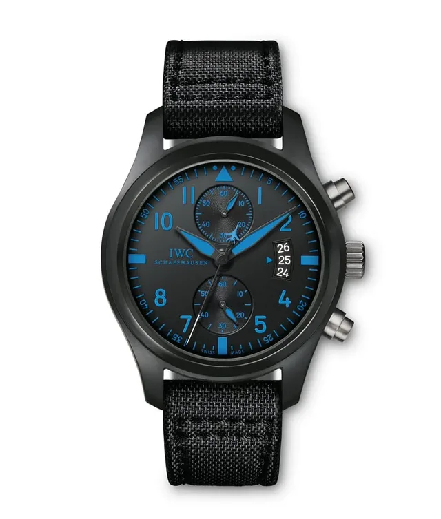IWC: Fliegeruhr Chronograph Top Gun Boutique Edition