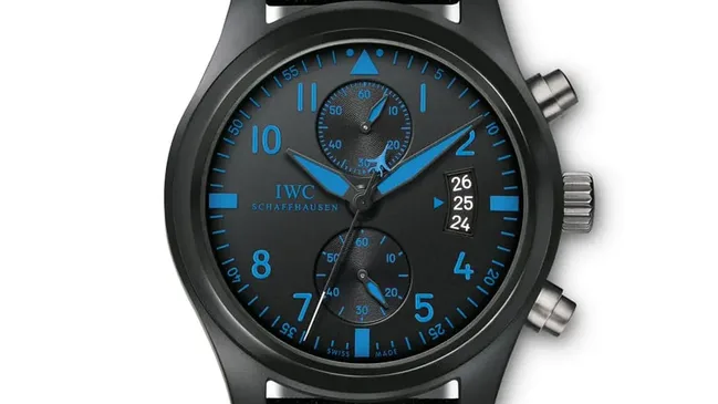 IWC: Fliegeruhr Chronograph Top Gun Boutique Edition