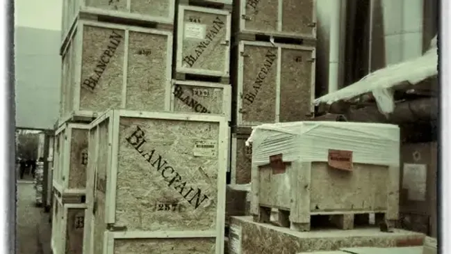 Kisten Blancpain an der Baselworld 2013